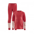 Dětský set Craft Baselayer 2-pack červená